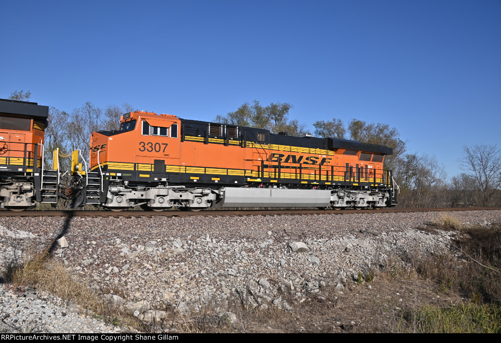 BNSF 3307 Roster 